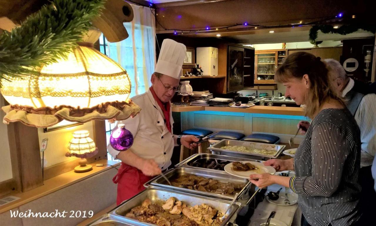 Hotel-Restaurant Zum Goldenen Stern Großalmerode Bagian luar foto